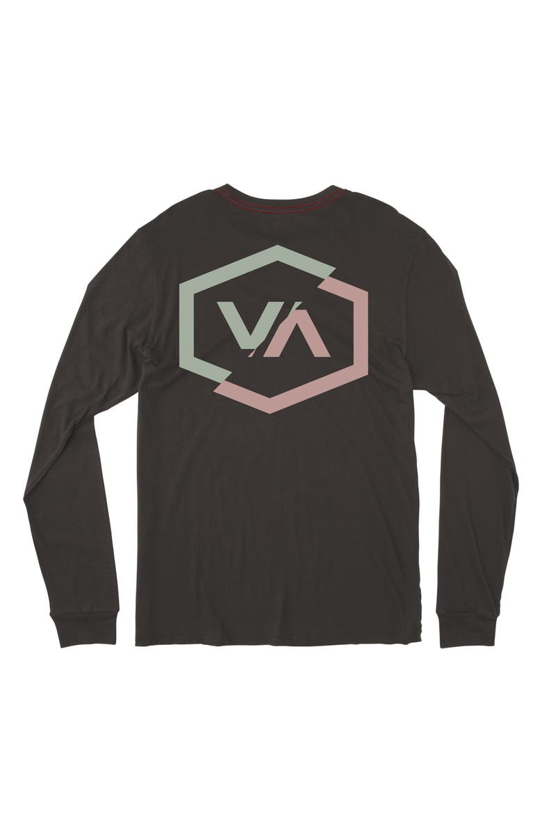 RVCA Men's Shifted Long Sleeve Graphic Tee, Alternate, color,