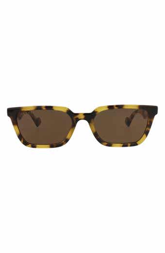 Gucci 55mm Square Sunglasses