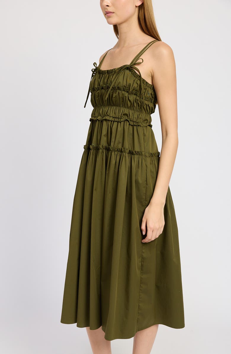 En Saison Marianne Cotton Blend Midi Sundress, Alternate, color, 