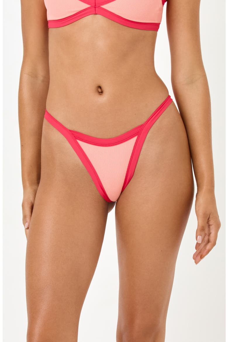 Mackenzie Bitsy Bikini Bottoms, Main, color, FRESHSQUEEZE/ POUT