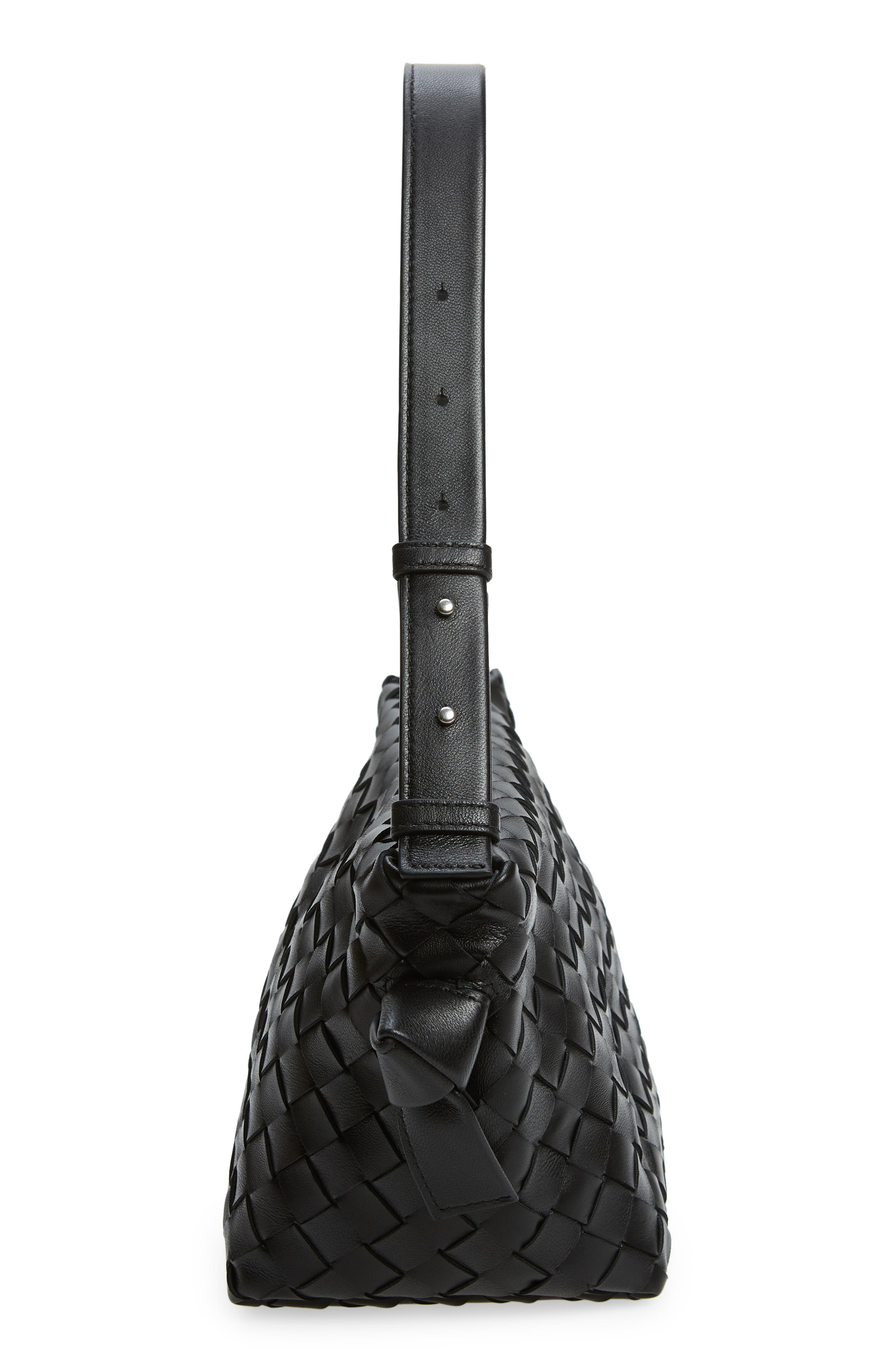 Bottega Veneta Intrecciato Leather Shoulder Bag, Alternate, color, 
