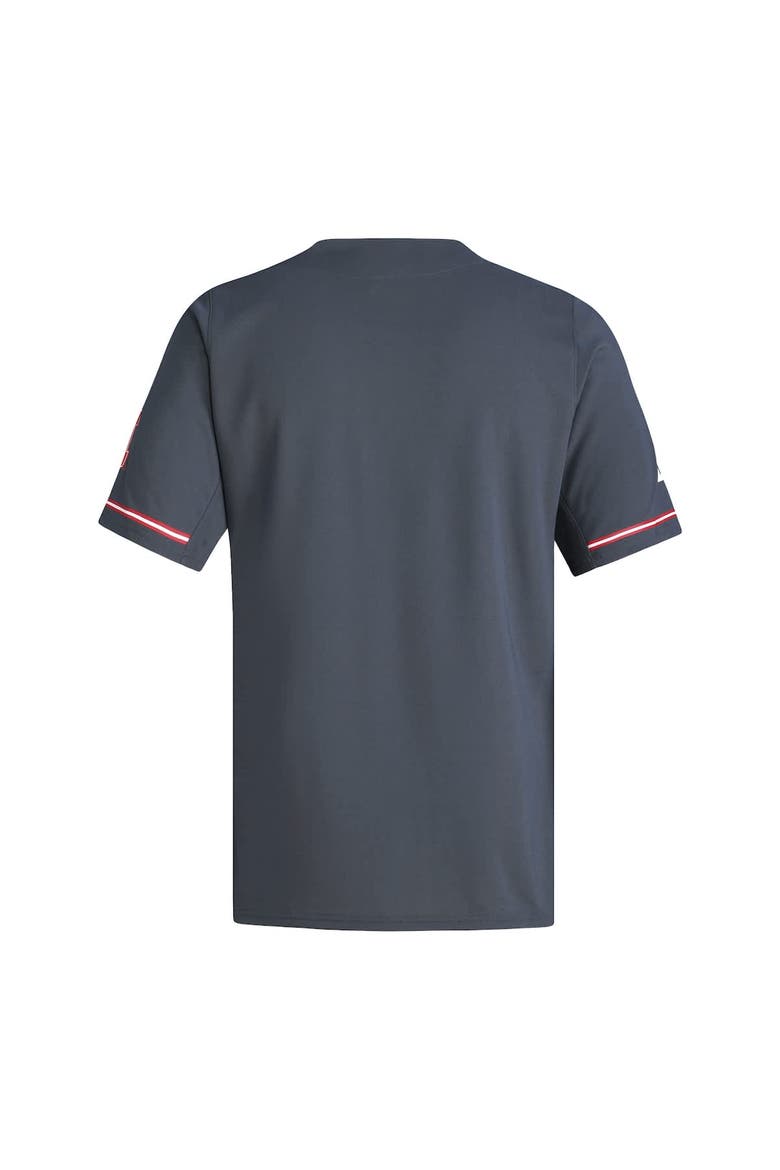Men's adidas  Gray Nebraska Huskers Replica Baseball Jersey, Alternate, color, Gray