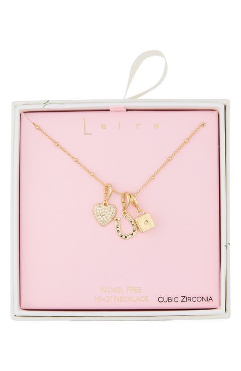 Luck & Love Charm Necklace