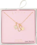 Leith Luck & Love Charm Necklace