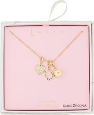 Leith Luck & Love Charm Necklace