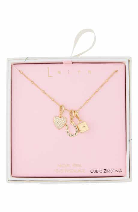 Leith Luck & Love Charm Necklace
