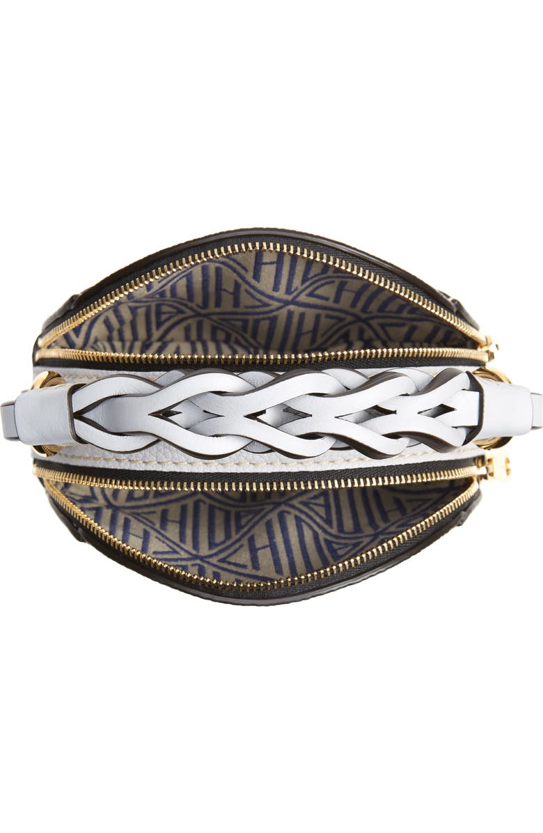 Chloé Mini Daria Braided Top Handle Leather Bag, Alternate, color,