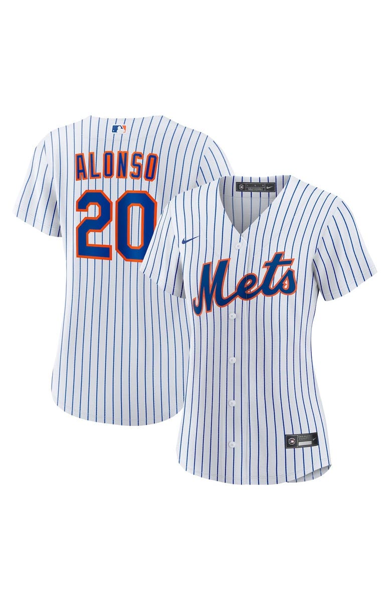 Nike Women's Nike Pete Alonso White New York Mets Home Replica Jersey, Main, color, White