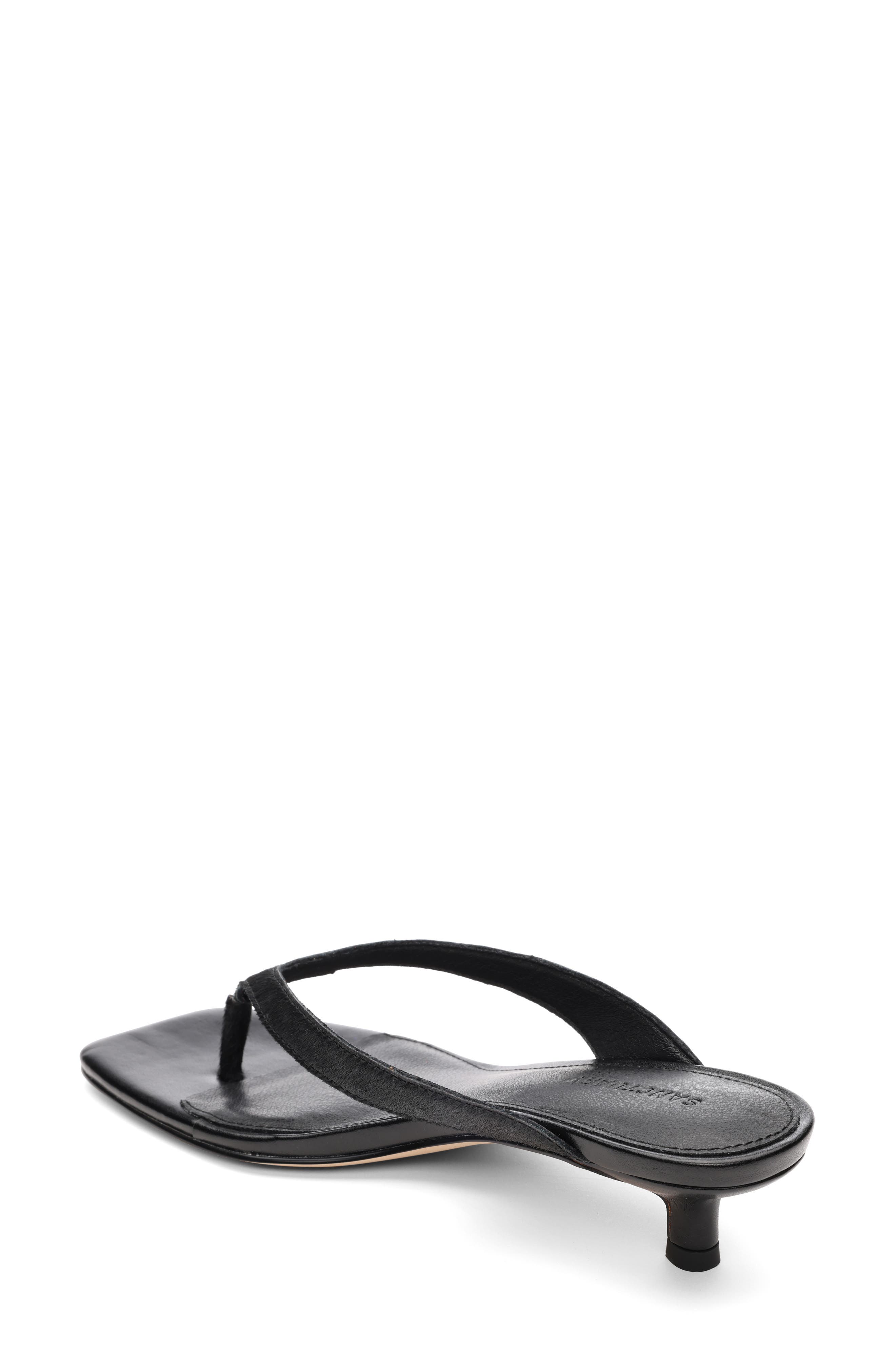 Sanctuary Ease Genuine Calf Hair Sandal, Alternate, color, 