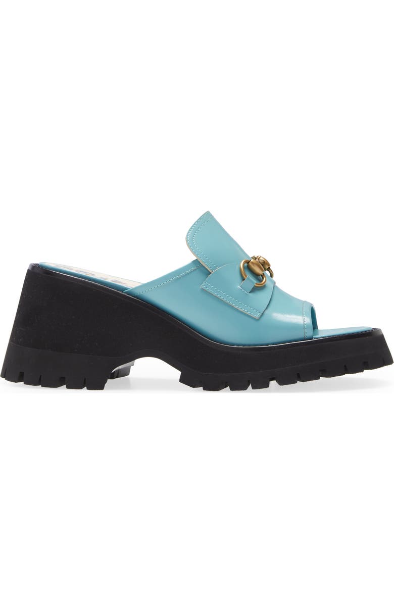 Gucci Harald Platform Slide Sandal, Alternate, color,