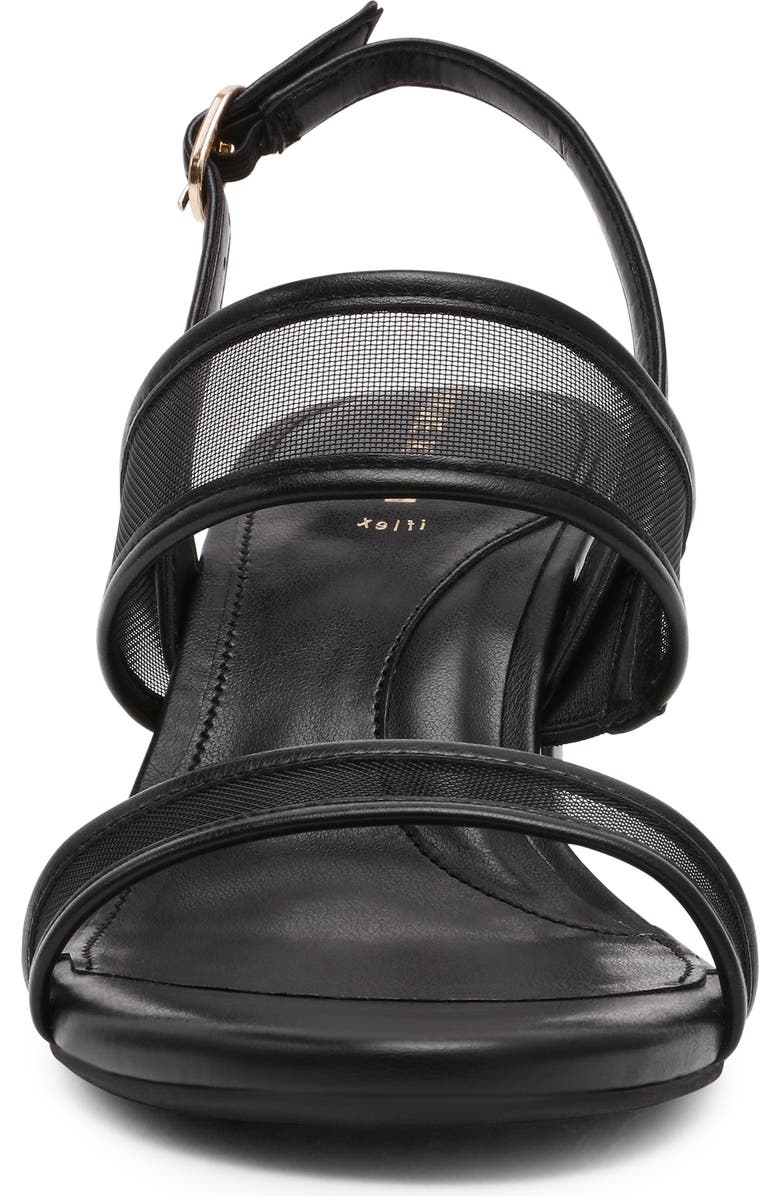 Anne Klein Rhonda Slingback Sandal, Alternate, color, Black Mesh