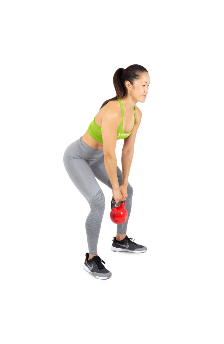 ProsourceFit Vinyl Coated Iron Kettlebell, Alternate, color, 20 Lb