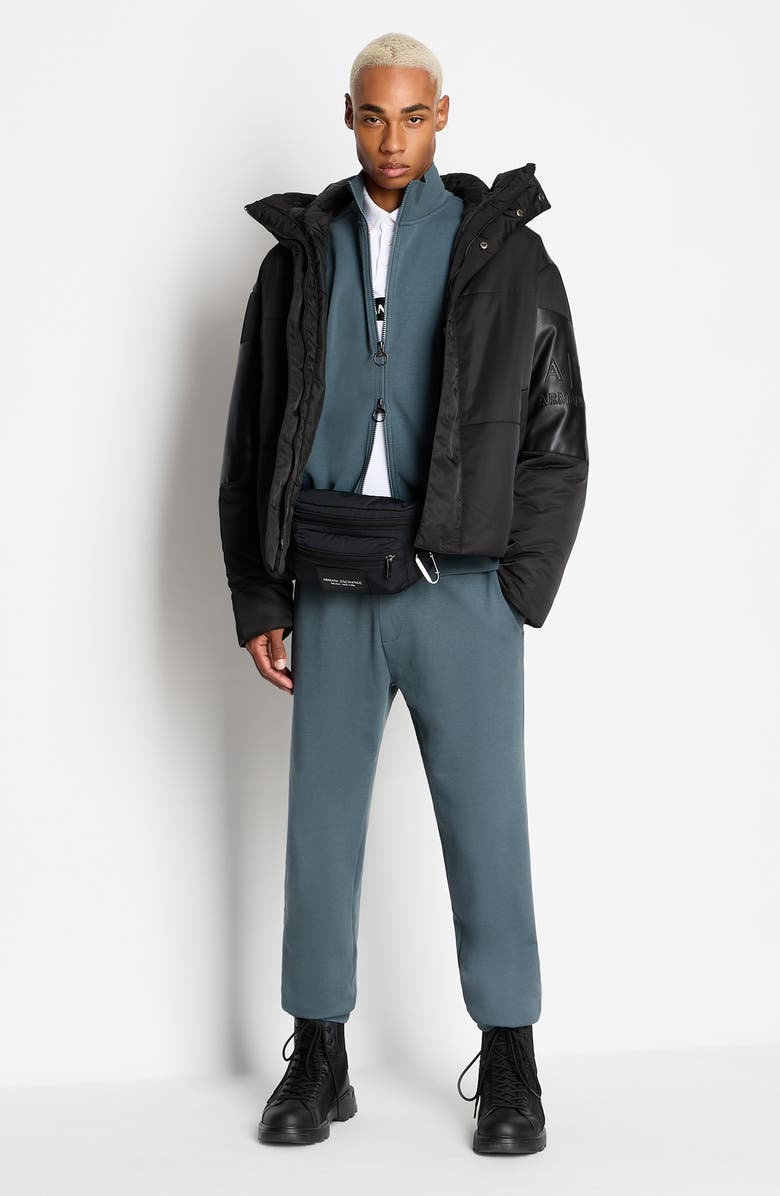 Armani Exchange Logo Side Stripe Joggers, Alternate, color,