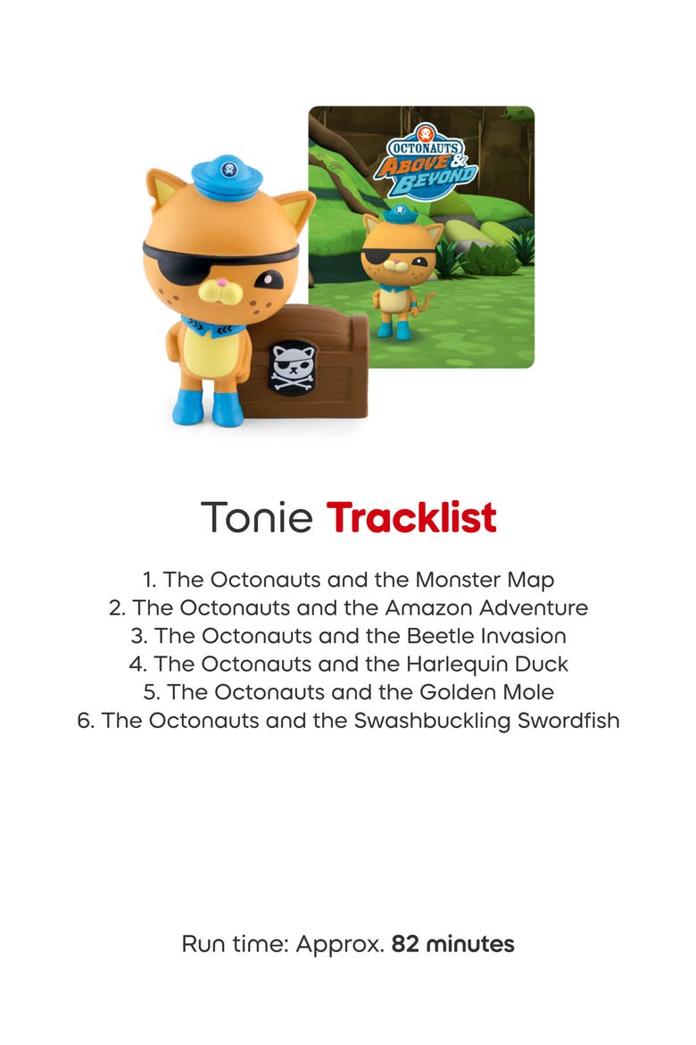 Octonauts Peso & Kwazii Tonie Audio Character Bundle, Alternate, color, MULTIPLE