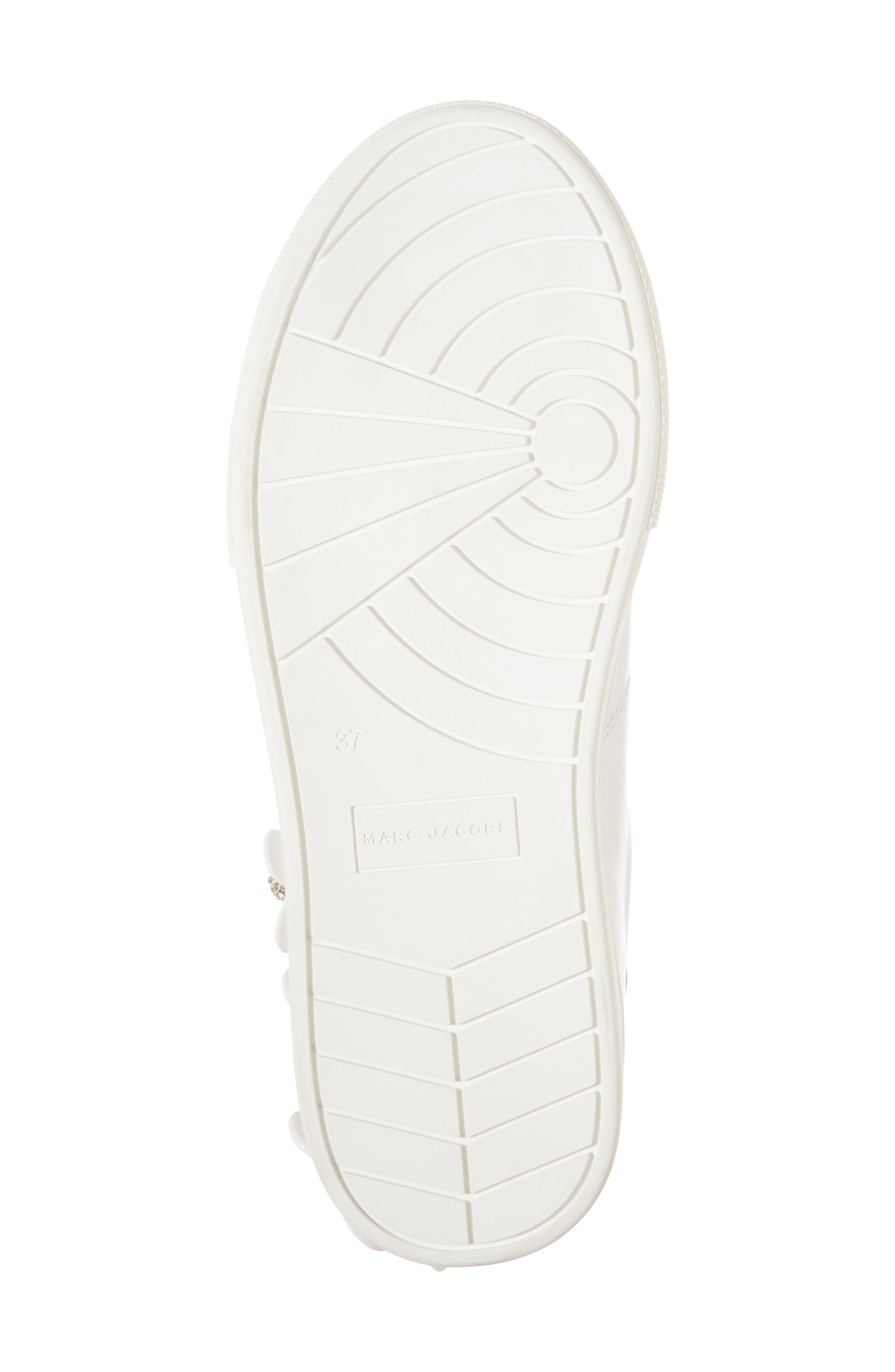 Marc Jacobs Daisy Studded Floral Sneaker, Alternate, color, 