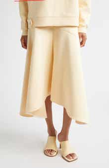 Cotton Blend Scuba Knit Skirt
