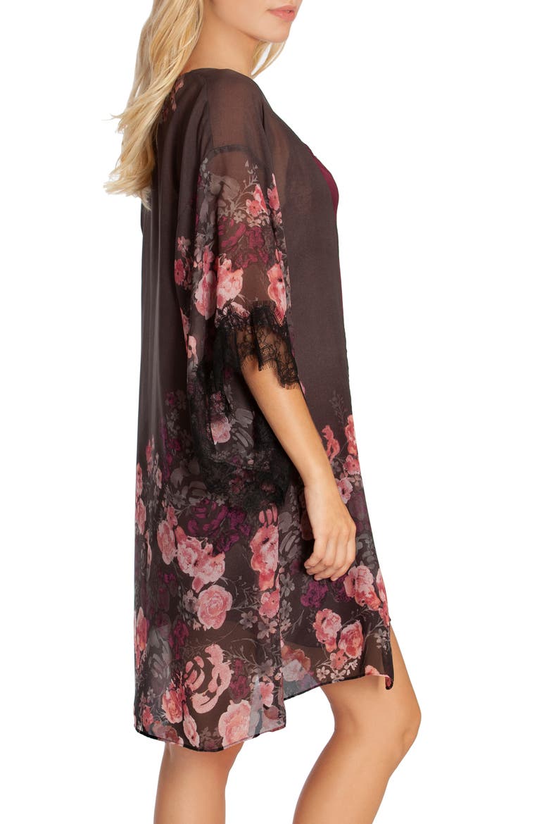 Rose Noir Duster, Alternate, color, ROSE NOIR PRINT-GREY