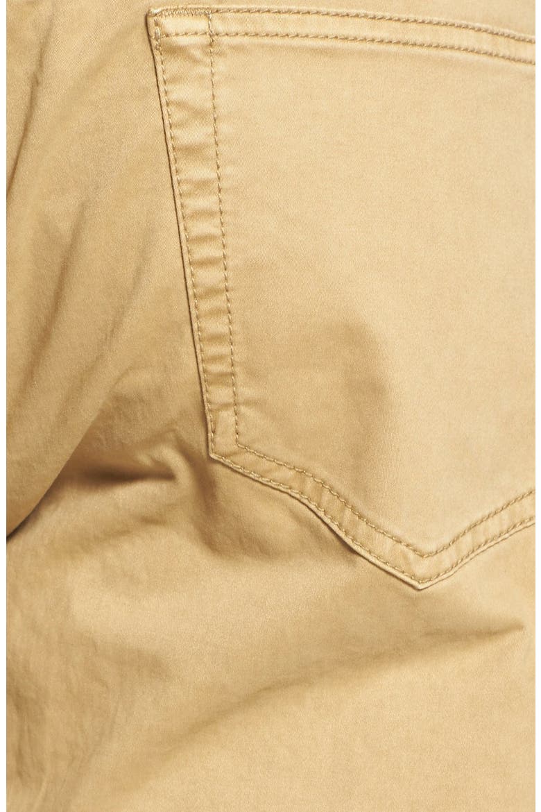 Stretch Sateen Five Pocket Pants, Alternate, color, KHAKI
