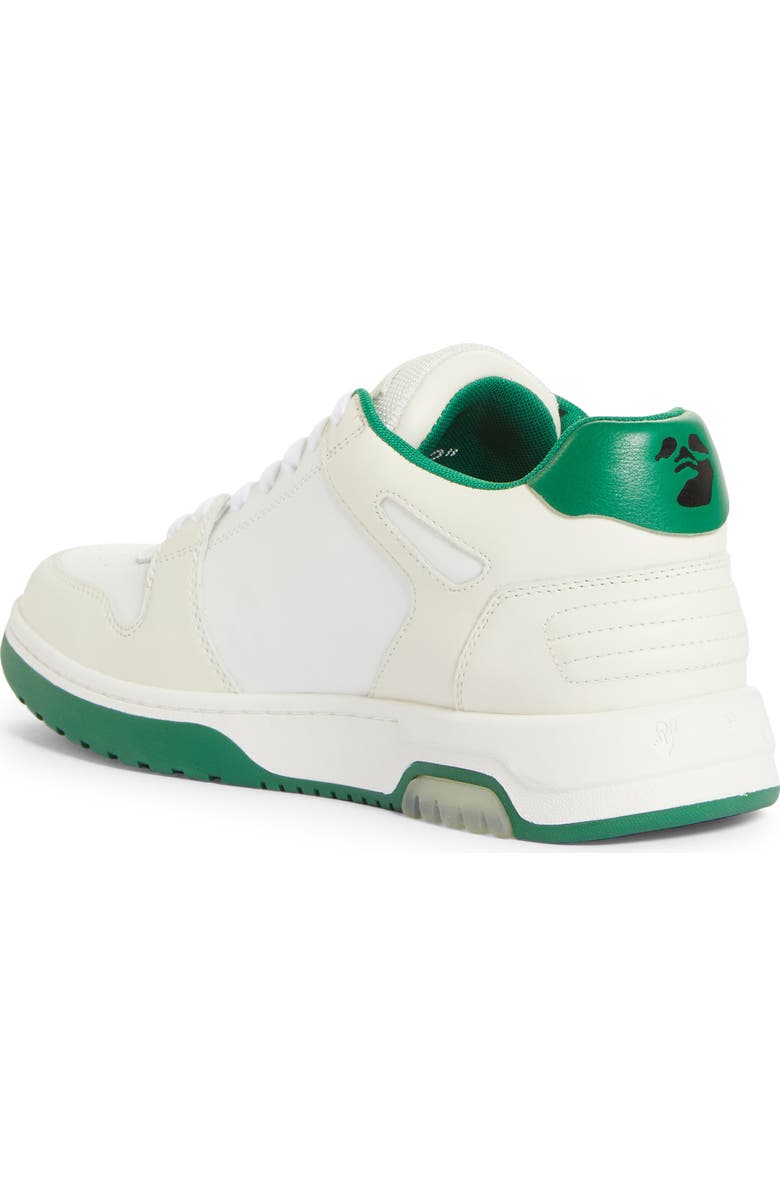 Off-White Out of Office OOO Low Top Sneaker, Alternate, color, White Green