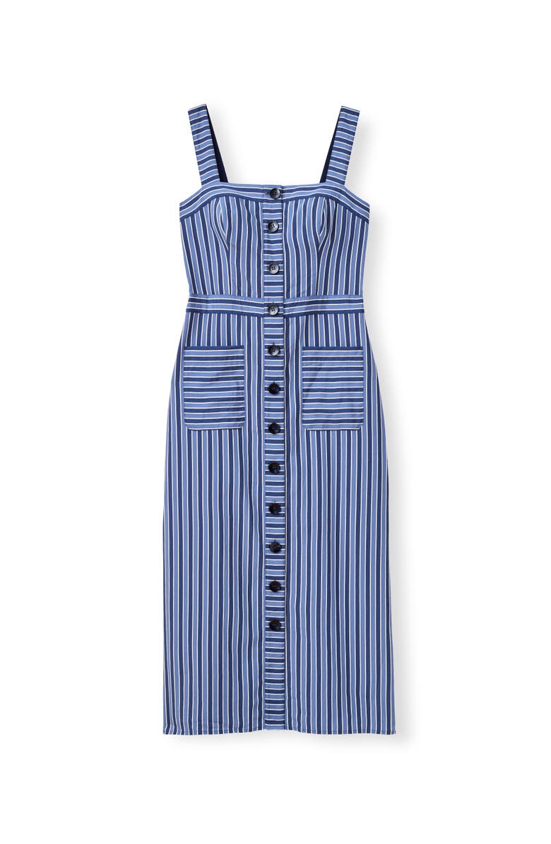 Cartolina Natalie Midi Dress, Main, color, Blue