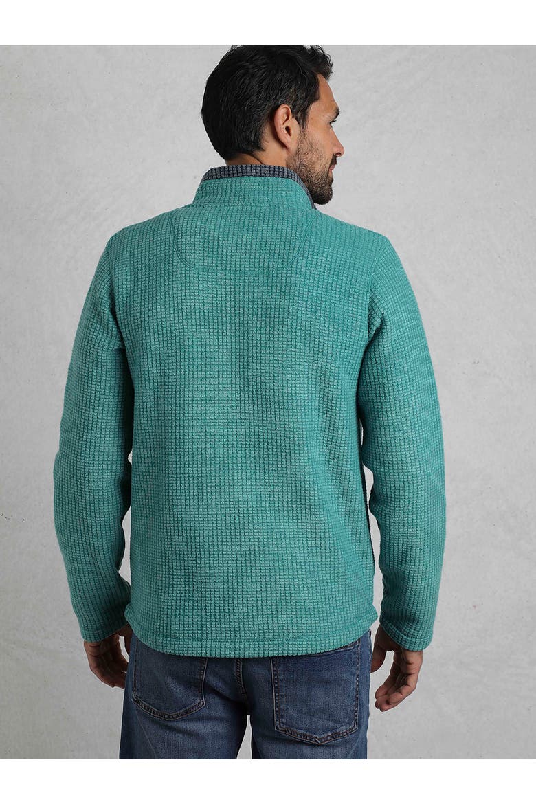 Shires Full Zip Grid Fleece, Alternate, color, Viridis