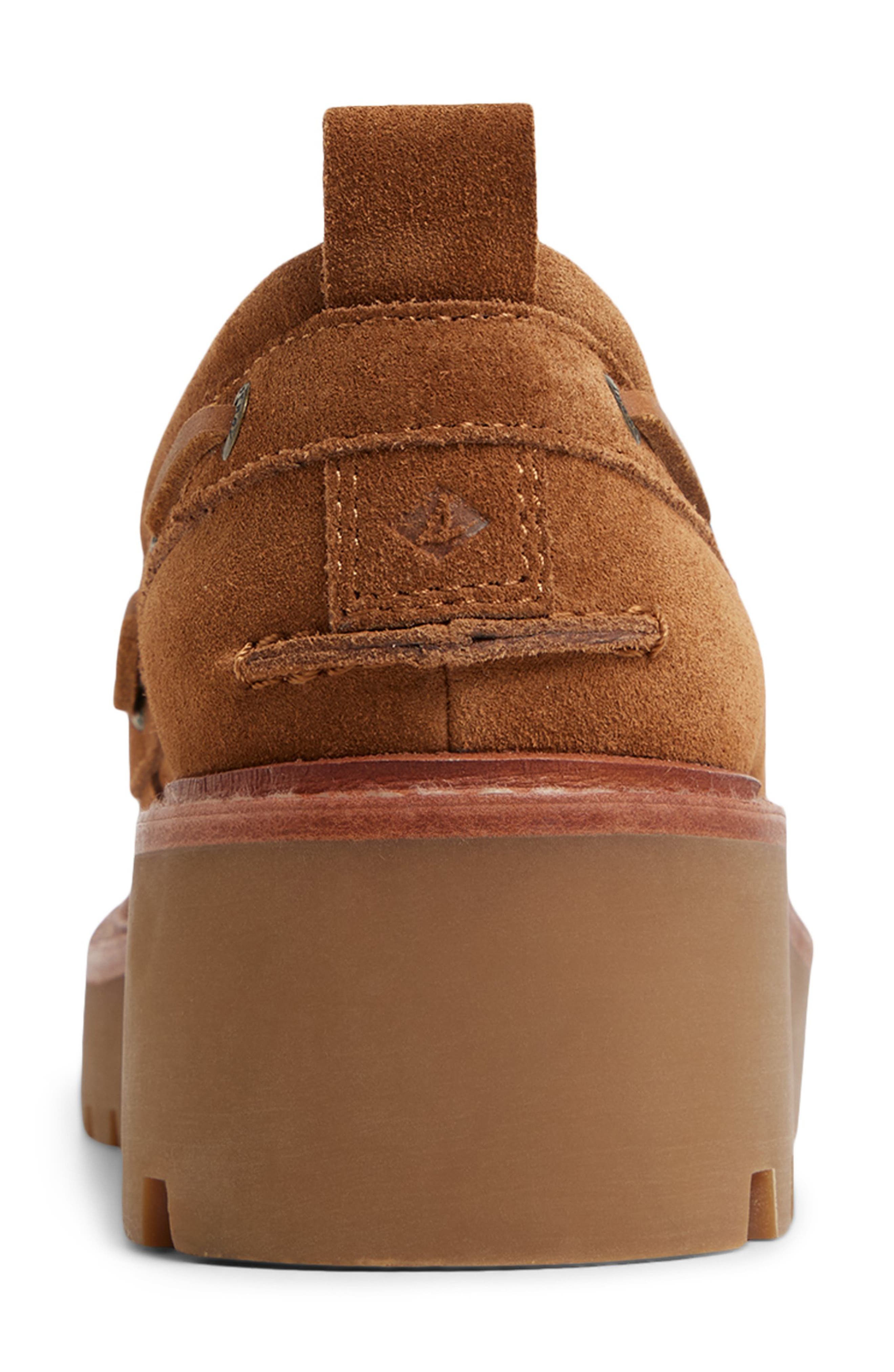 Authentic Original 2-Eye Lug Boat Shoe, Alternate, color, TAN