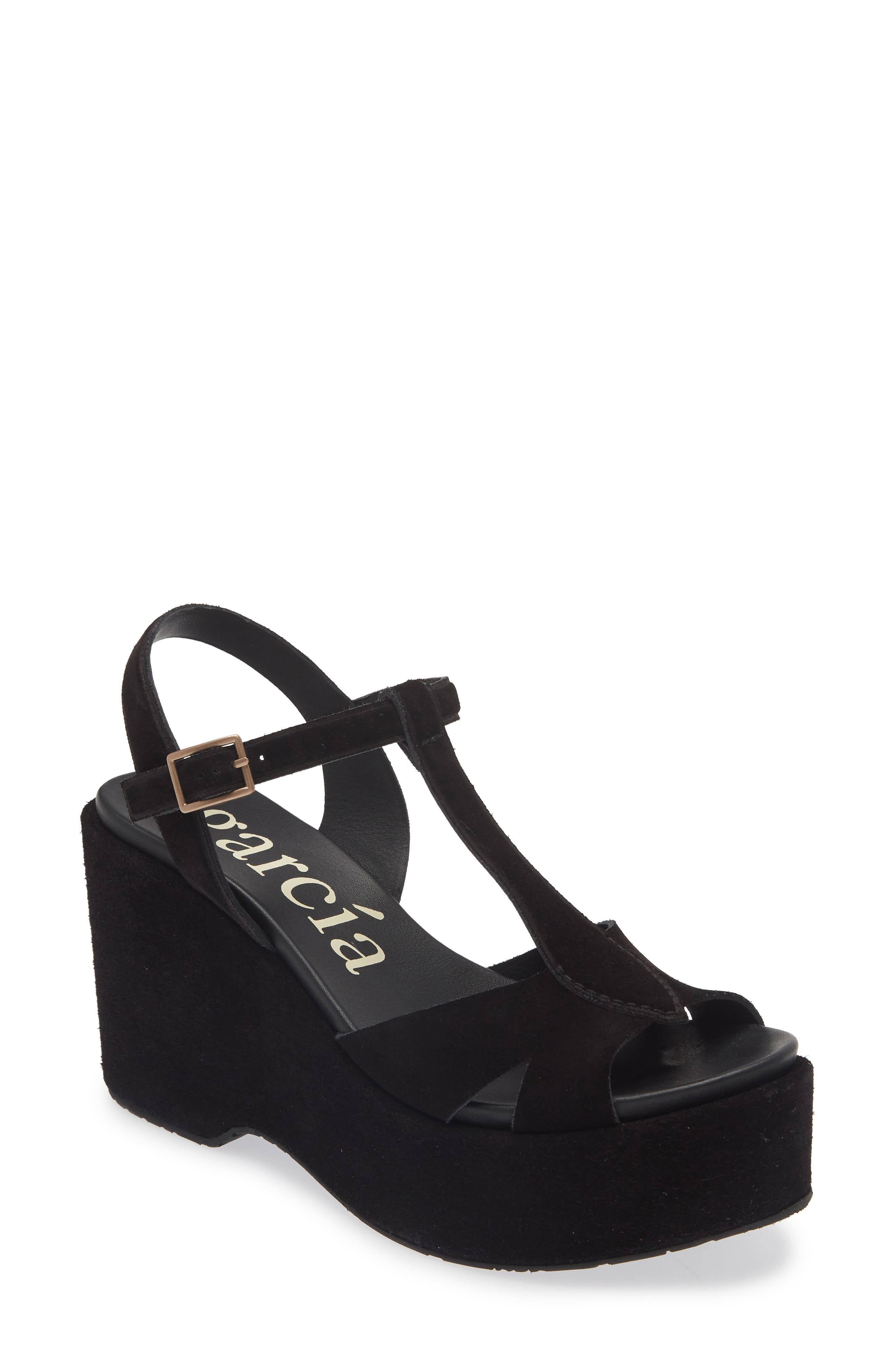 Pedro Garcia Domiel Ankle Strap Platform Sandal, Main, color, 