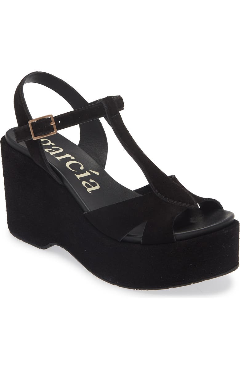 Pedro Garcia Domiel Ankle Strap Platform Sandal, Main, color,