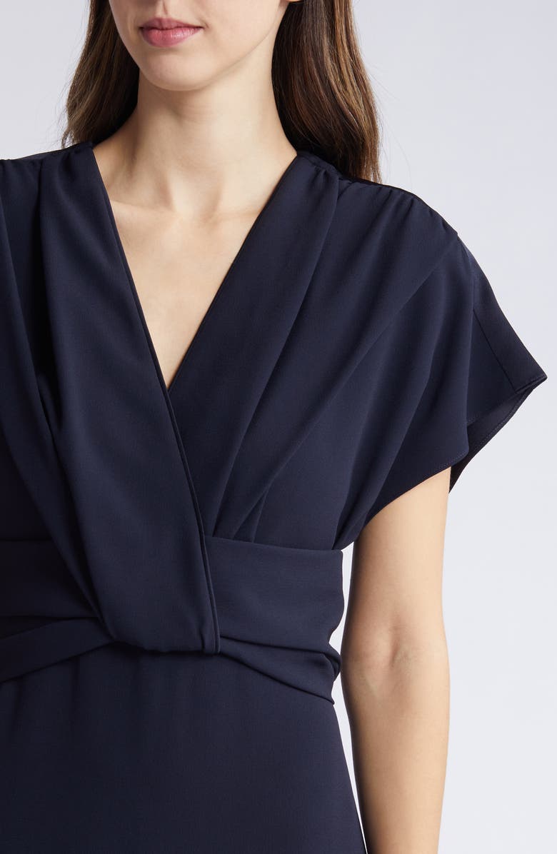 BOSS Debasa Twist Front Dress, Alternate, color, Dk Bu