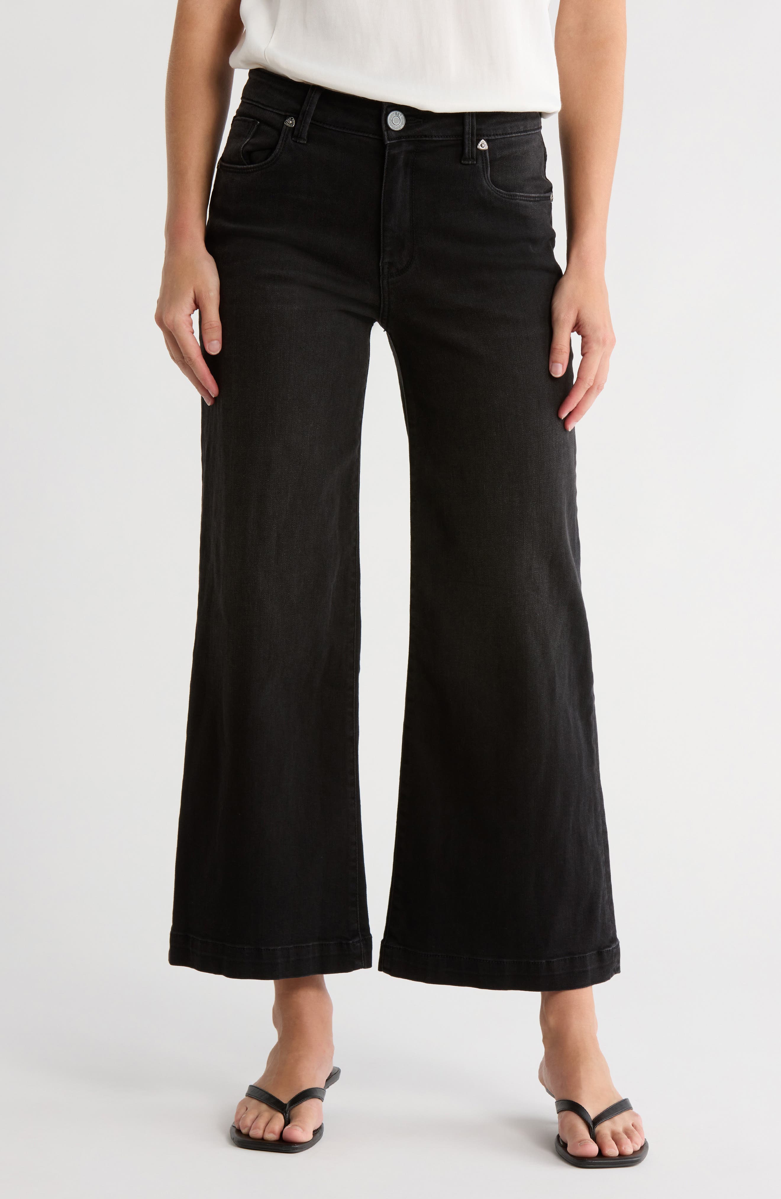 KUT from the Kloth Ariana High Waist Wide Leg Jeans