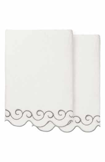 Simplicity Scallop 2-Piece Bath Towel Set