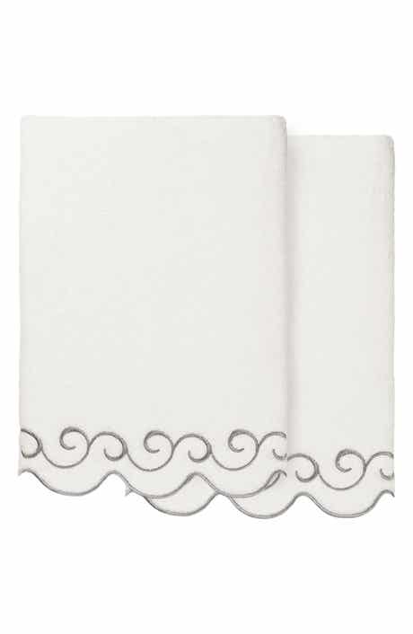 Simplicity Scallop 2-Piece Bath Towel Set