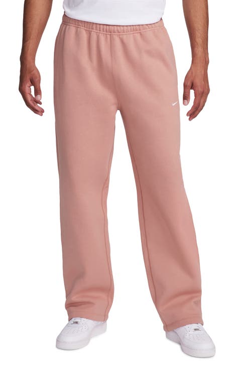 Men s Pink Joggers Sweatpants