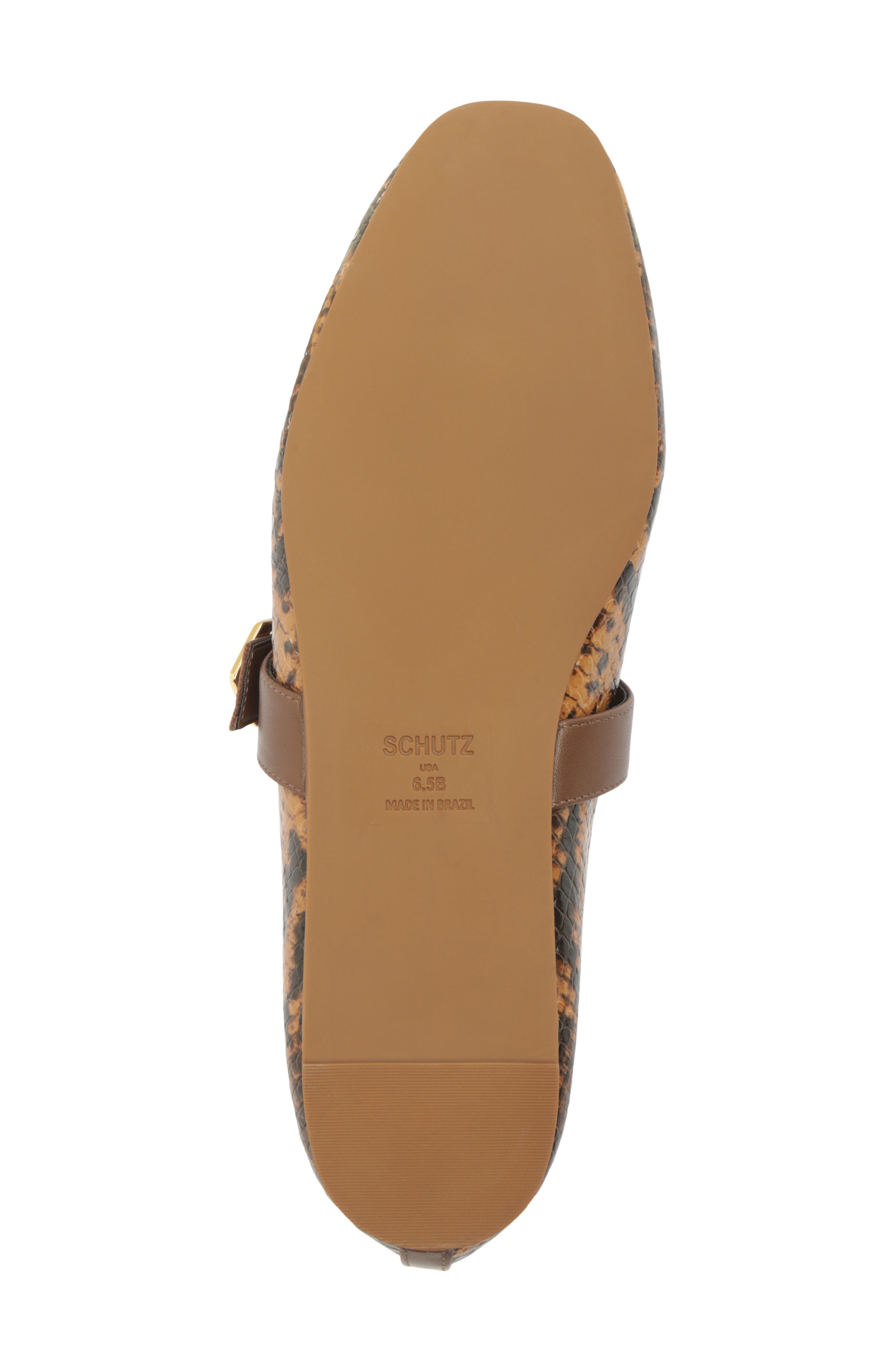 Vicki Buckle Mary Jane Flat, Alternate, color, PECAN BROWN