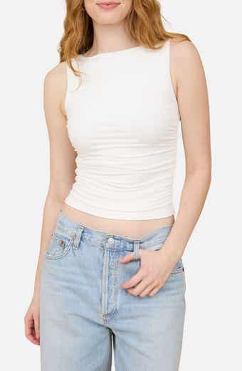 Side Ruched Tank
