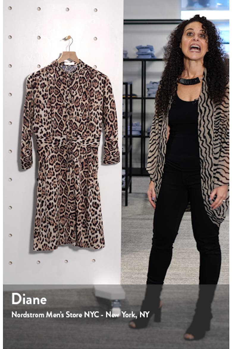 Adalicia Long Sleeve Front Button Dress video
