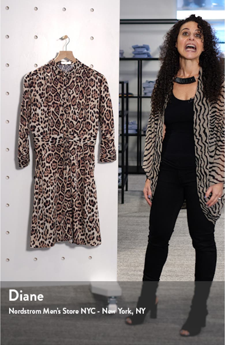 Adalicia Long Sleeve Front Button Dress, sales video thumbnail