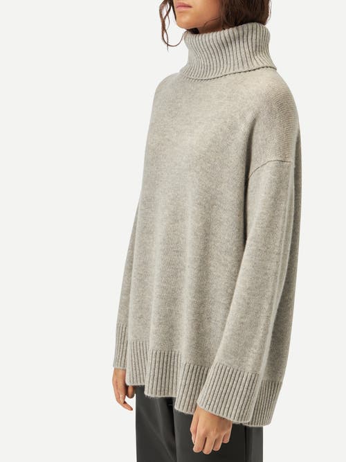 Gobi Mongolian Cashmere Cashmere Roll-neck Sweater In Dawn Blue