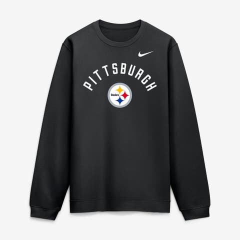 Men's Nike Black Pittsburgh Steelers Primetime Club Sweatshirt