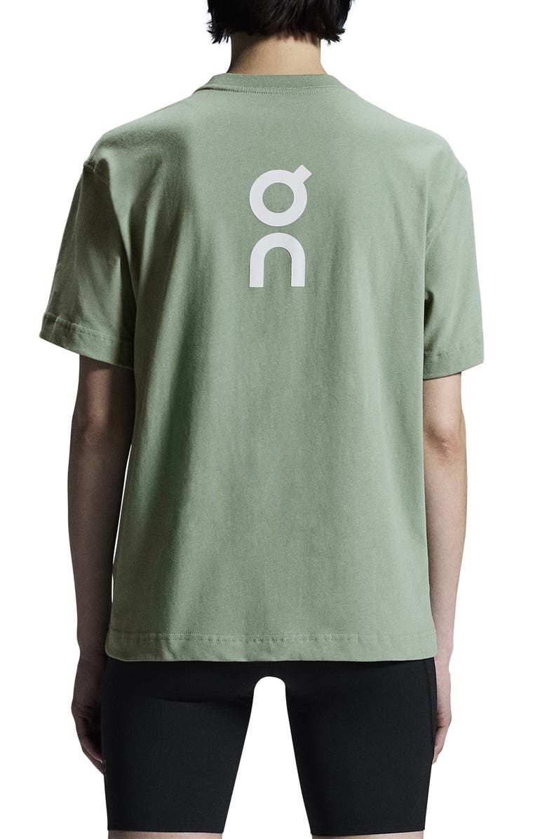On Club T Oversize Organic Cotton T-Shirt, Alternate, color, 
