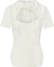 PCFG Tailored Corset Tee Top