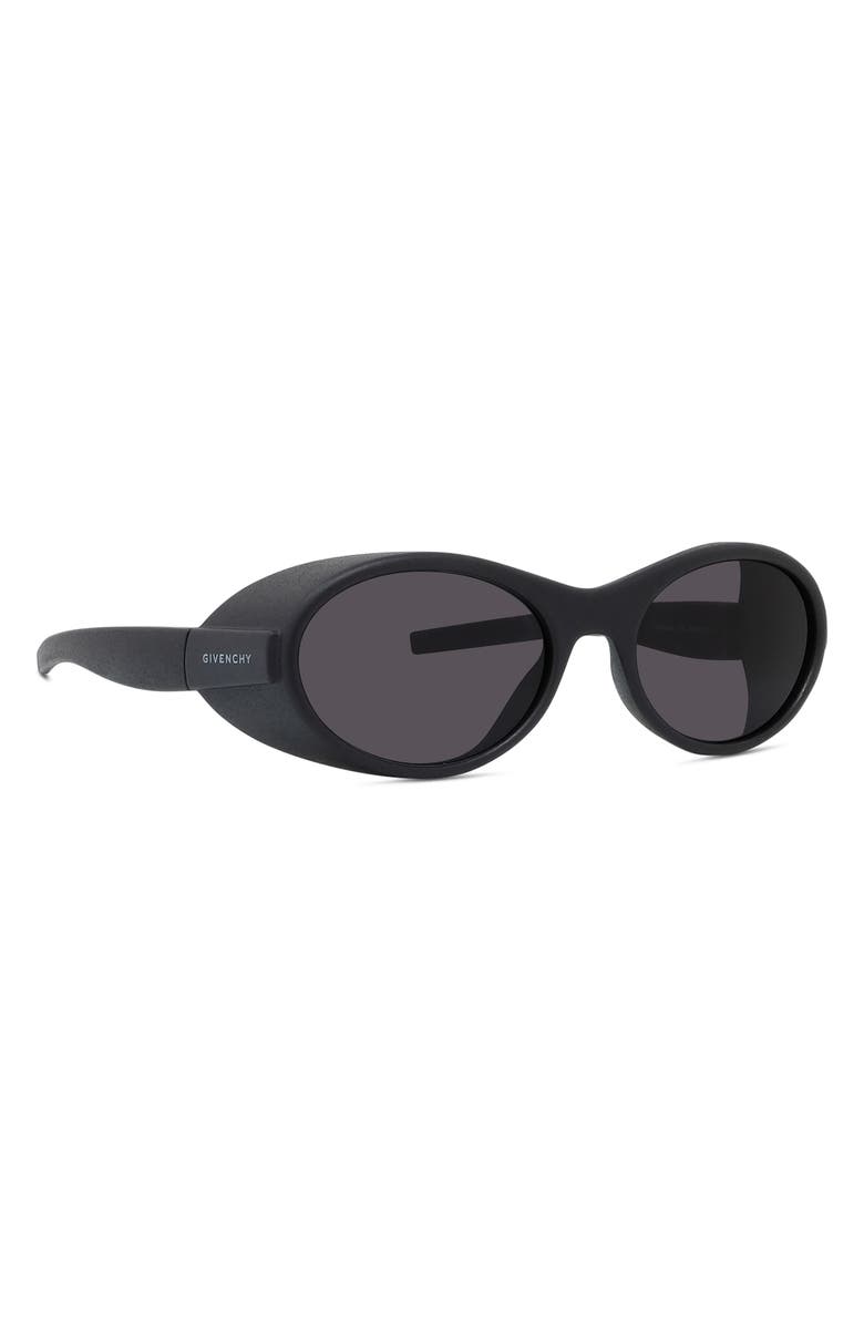 Givenchy GV Ride 55mm Oval Sunglasses, Alternate, color,