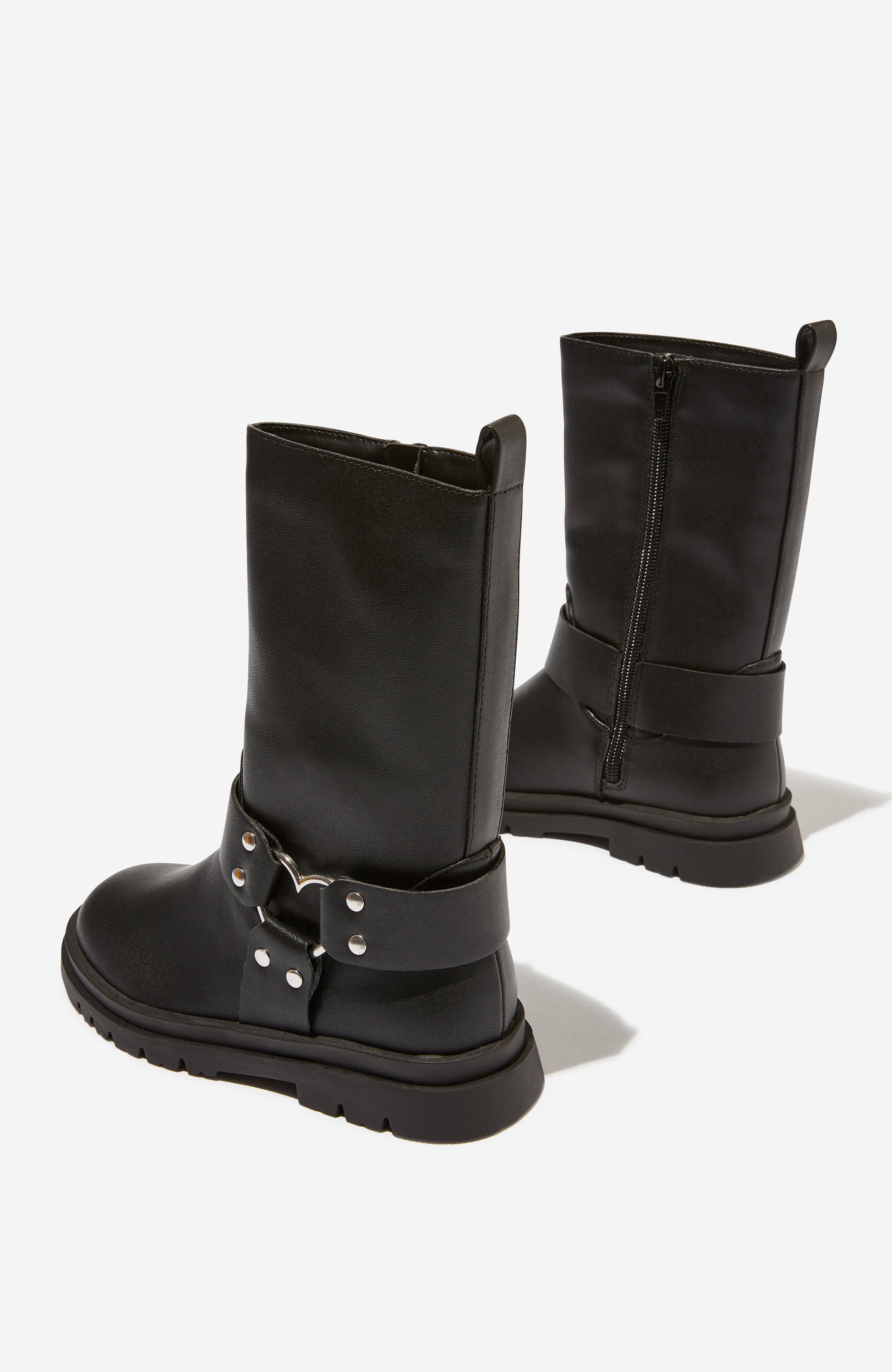 Cotton On Kids Kid's Betty Biker Boot, Alternate, color, 