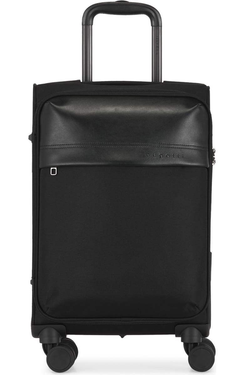 bugatti Siena Softside Carry-On Luggage with TSA Lock, Main, color,