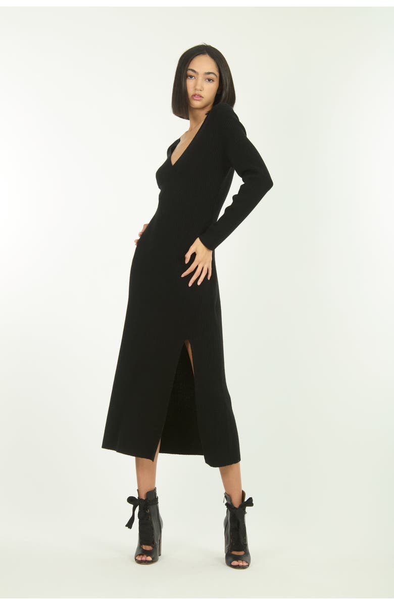 SECRET MISSION Taylor Dress, Alternate, color, Black