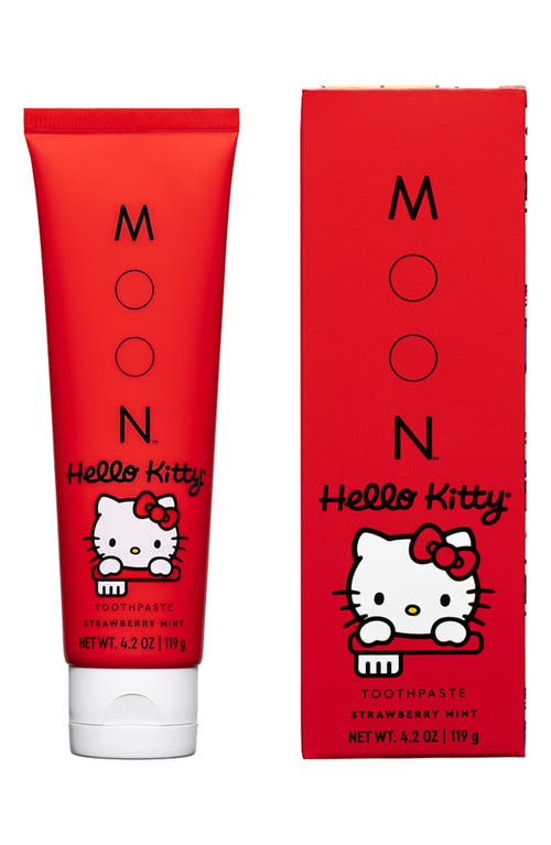 Moon X Hello Kitty® Strawberry Mint Toothpaste In Red