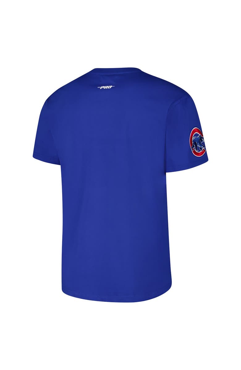 PRO STANDARD Men's Pro Standard Royal Chicago Cubs Turn It Up Dropped Shoulder T-Shirt, Alternate, color, Royal