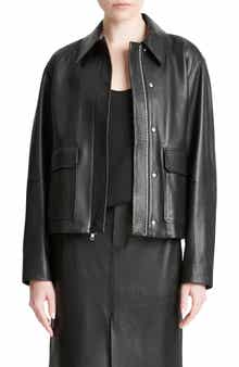 Vince Clean Zip Front Jacket