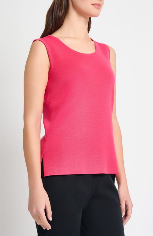 Ming Wang Scoop Neck Sweater Tank
