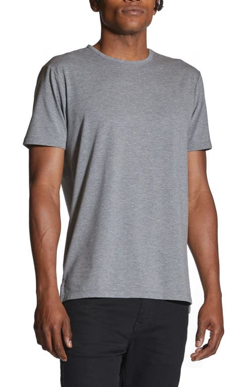 Cuts AO Split Hem T-Shirt in Heather Grey  product